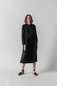 Damen Kleid FINJA 2.0 aus Lyocell Tencel (TM) - Grenz/gang