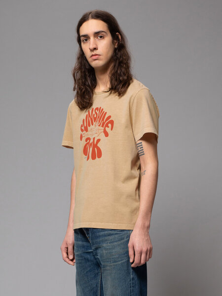 Herren T-shirt Roy Aus Biobaumwolle Mit Print "Sunshine Ark", Faded Sun günstig online kaufen
