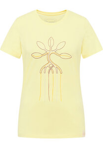 Kurzarm T-shirt "T-shirt With Multicolor Mangrove Embroidery" - SOMWR