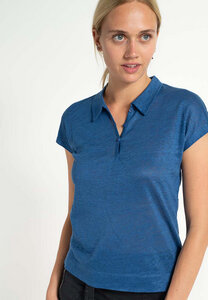 Leinenshirt im Polostyle aus 100% Leinen | Linen Polo - Alma & Lovis