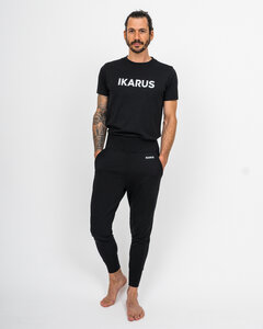 Yoga Outfit All Blacks Signature | IKARUS Hose + T-Shirt - IKARUS yoga wear for men