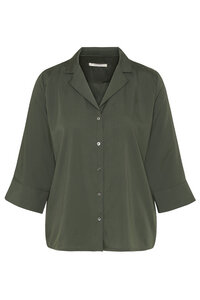 Damen Bluse aus Tencel "Revers blouse TENCEL" - Wunderwerk