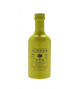 Olivenöl mit Basilikum 250 ml - A L'Olivier