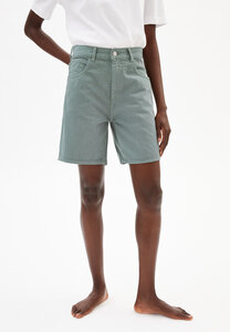 FREYMAA UNDYED - Damen Denim Shorts aus Bio-Baumwoll Mix (recycled) - ARMEDANGELS