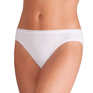 2er Pack Bikini Slip 100% BioBaumwolle Schwarz oder Weiß - ESGE