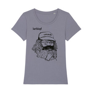 Print T-Shirt Damen | SAENGER | 100% Bio-Baumwolle - karlskopf