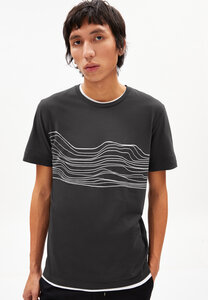 JAAMES SOUND WAVES - Herren T-Shirt aus Bio-Baumwolle - ARMEDANGELS