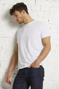 Herren T-Shirt aus Bio Baumwolle & Modal (Edelweiss®) "Metro core tee male" - Wunderwerk