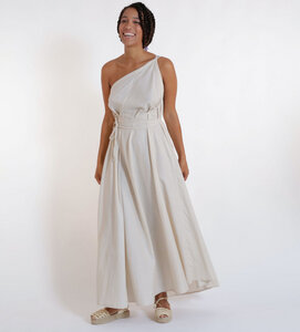 Kleid Maxi Einheitsgröße - Multiposition Dress Long - Bio-Baumwolle & Leinen  - Suite 13