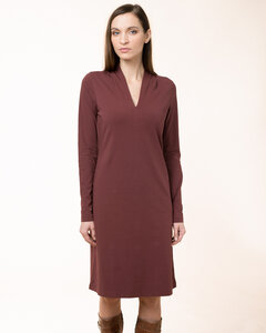 Drapé-Kleid aus Bio-Baumwolle | Kelch Dress - Alma & Lovis