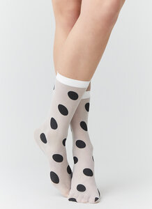 ELI Socken mit großen Punkten - Swedish Stockings