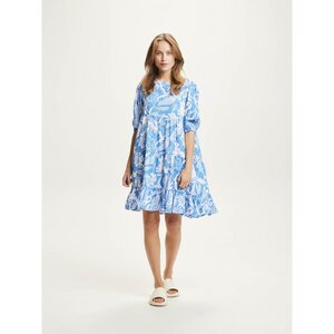 A-Linien Kleid- Seabreeze Print- aus Tencel - KnowledgeCotton Apparel