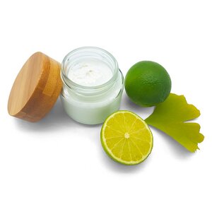 Deocreme Ginkgo Limette - vegan, palmölfrei und plastikfrei - Kleine Auszeit Manufaktur