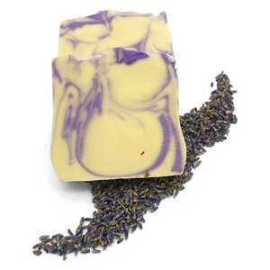 Lavendel Sole Seife - vegan - palmölfrei und plastikfrei - Kleine Auszeit Manufaktur