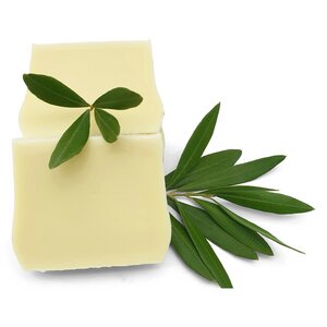 Pure Olivenölseife - vegan - sehr mild, ohne Duft oder Farbe - Kleine Auszeit Manufaktur
