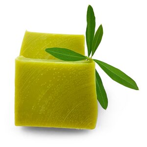 Rasierseife Grüner Tee - vegan - palmölfrei und plastikfrei - Kleine Auszeit Manufaktur