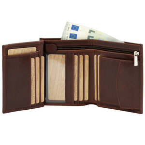 Echtleder Geldbeutel für Herren,Portemonnaie mit RFID-Schutz - Simaru