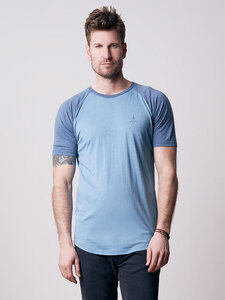 Plant-Based Super Active T-Shirt Blau - bleed