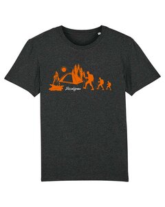 Camping, Camper, Camp, Lagerfeuer Tshirt aus Bio Baumwolle - DüsselGreen