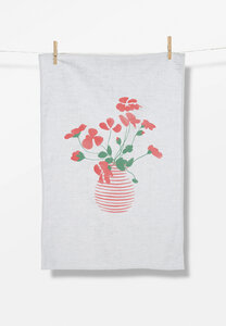 Plants Flower Pot Tea Towel- Geschirrtuch - GREENBOMB