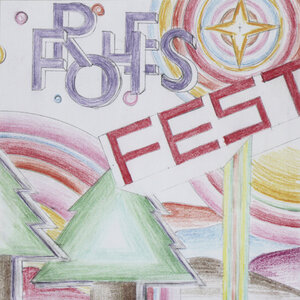 Weihnachtskarte "Frohes Fest" mit Kuvert - Carlique