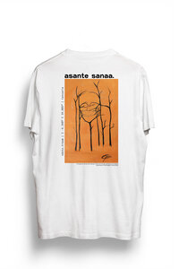 Unisex Shirt aus Bio-Baumwolle "Lembulisi" weiß - Asante Sanaa