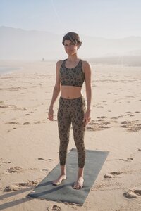 Highwaist Leggings mit Leopard Print - boochen