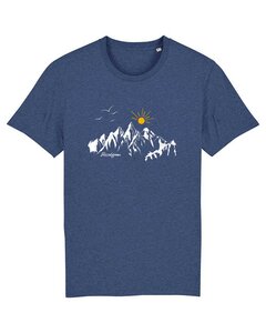 „Berge“ T-Shirt aus Bio Baumwolle - DüsselGreen