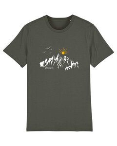 Berglandschaft Tshirt aus Bio Baumwolle - DüsselGreen