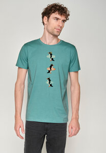 " Penguins Surf Guide " - T-Shirt für Herren - GREENBOMB