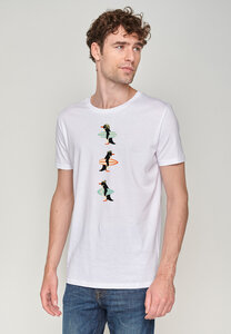 " Penguins Surf Guide " - T-Shirt für Herren - GREENBOMB