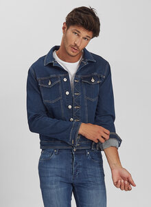MATTEO - Classic Denim Jeans Jacke aus Bio Baumwolle - Barta - organic & recycled