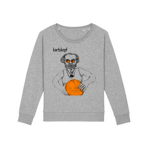 Print Sweatshirt Damen BASKETBALLER von karlskopf - karlskopf