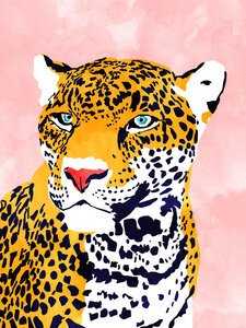 Poster / Leinwandbild - The Leopard Portrait - Photocircle