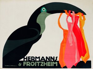 Wandbild / Kunstdruck / Poster / Leinwand - Julius Klinger: Hermanns & Froitzheim - Photocircle