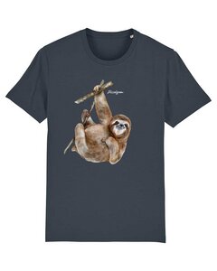 Faultier, Sloth, Cute, Knuddelig Tshirt aus Bio Baumwolle - DüsselGreen