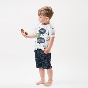 T-Shirt aus Bio Baumwolle mit Frontdruck - Marraine Kids