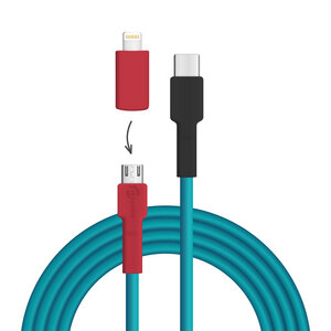 recable nachhaltiges Ladekabel USB-C zu Lightning (iPhone-kompatibel) Birdy Kollektion - Recable