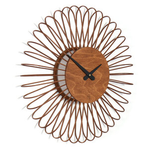 Design Wanduhr CIRCULO aus Holz - farbflut Design