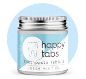 Happy Tabs Fresh Mint - Zahnputz Tabletten - Happy Tabs