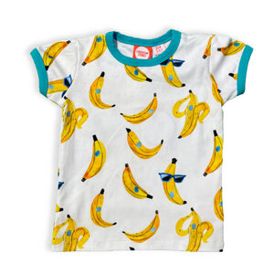 T-shirt für Kinder aus Bio-Baumwolle mit dem coolen Banana Print - Curious Stories
