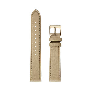 Veganes Uhren-Armband 'STRAP CACTUS' aus Kaktusleder mit Dornschließe (Gold) - BELEAF
