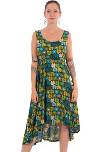 Kleid "Dorit" aus Viscose (LENZING ECOVERO) D-182 - Chapati Design