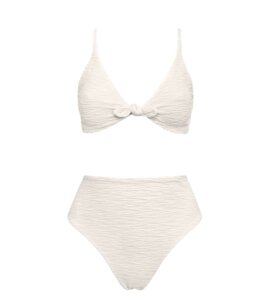 Bikini Set Jacquard Leona Top + Skyline High Slip - Anekdot