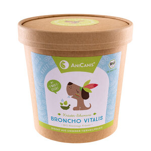BRONCHO VITALIS Bio-Atemwege Kräutermix für Hunde, 125g - AniCanis