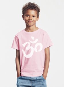 Bio-Kinder T-Shirt Om - Peaces.bio - handbedruckte Biomode