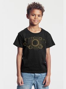 Bio-Kinder T-Shirt Sonnensystem - Peaces.bio - handbedruckte Biomode