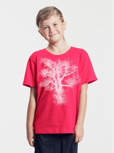 Bio-Kinder T-Shirt Chestnut - Peaces.bio - handbedruckte Biomode