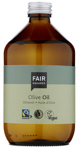 FAIR SQUARED Olivenöl Bio, 500 ml, für die DIY Kosmetik - Fair Squared