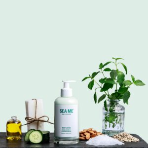 Body Lotion | Minze & Gurke | pflegende Öle | Mehrweg-Glas 250 ml - SEA ME